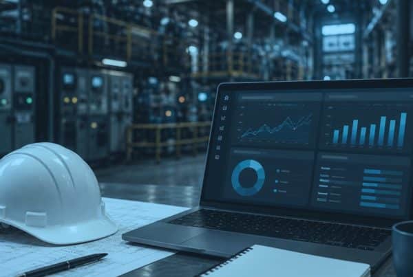 El auditor de ISO 50001 examina la evidencia: revisión energética, línea base, indicadores de desempeño y datos verificables